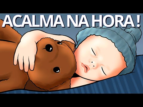 IMPRESSIONANTE! 3 HORAS DE CAN&Ccedil;&Atilde;O DE NINAR PARA BEB&Ecirc; DORMIR R&Aacute;PIDO - Acalma e Dorme