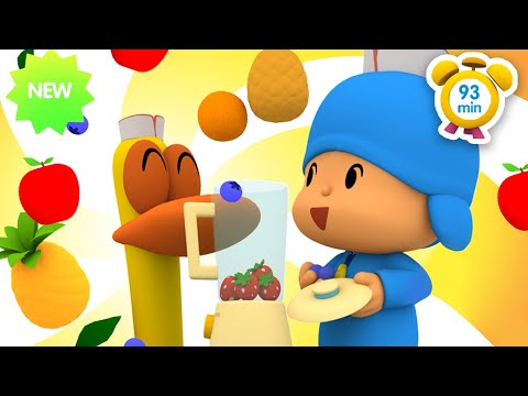 🍹 POCOYO in ENGLISH - Learn To Mix Colors [93 min] | Full Episodes | VIDEOS and CARTOONS for KIDS