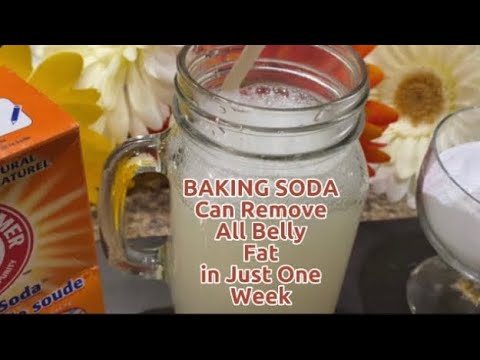 BAKING SODA Can Remove All Belly Fat in Just One Week/Reduce joint  pain/Keto Healthy Recipe