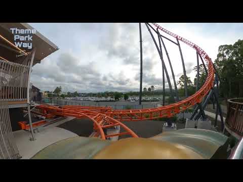 Steel Taipan Dreamworld Australia | 360 Camera Horizon Lock