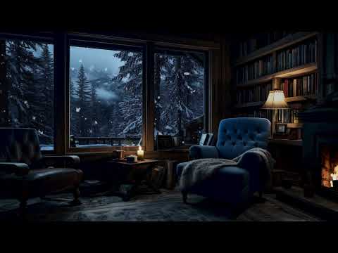 Blizzard sounds for sleeping and studying so chill and relaxing | Sleep music, nature sounds, Noise