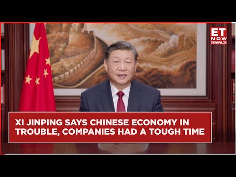 Xi Jinping Admits Chinese Businesses Had A 'Tough Time' | Xi Jinping | China Economy | New Year