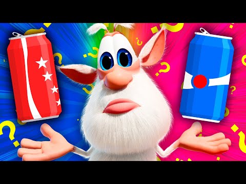 Booba - Soda Red VS Soda Blue 🥤 - Cartoon for kids