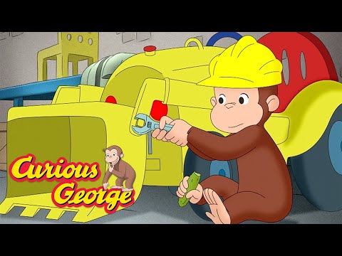 George fixes his toy 🐵 Curious George 🐵 Kids Cartoon 🐵 Kids Movies