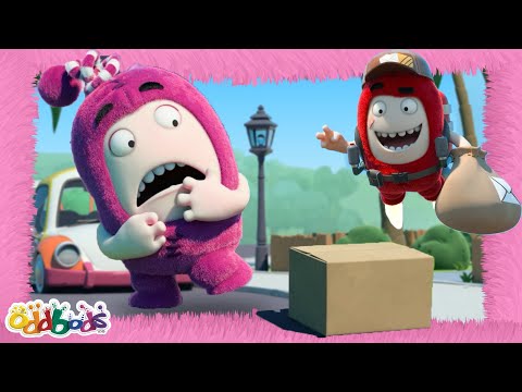 Fuse Delivers a Lot of Jokes, But Newt Never Seems to Get Them! 📦 | Oddbods Cartoons