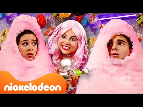 Candy Supervillain Traps Max &amp; Phoebe Thunderman In Cotton Candy! | Nickelodeon