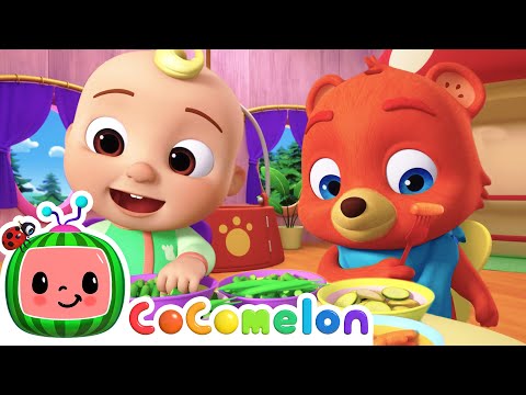 Yes Yes Vegetables | CoComelon Animal Time | Animals for Kids