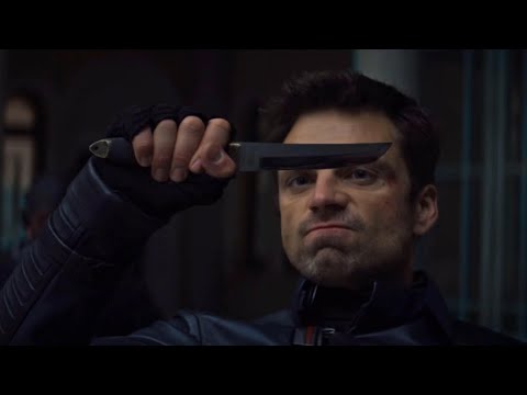 The Winter Soldier/Bucky Fight Scenes - The Falcon and The Winter Soldier