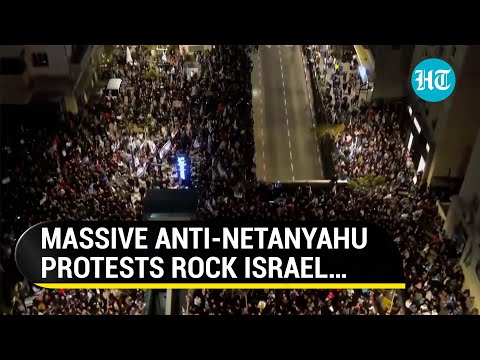 Netanyahu Faces Heat From Kin Of Hostages; Roads Near Defence Ministry Blocked As Protests Mount