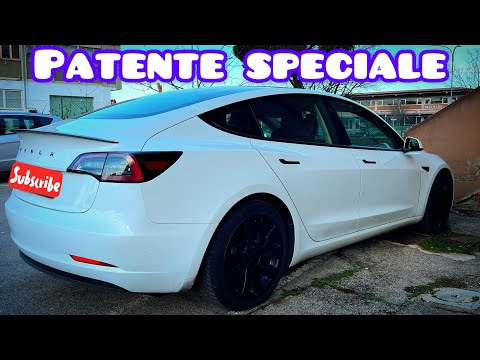 Auto elettrica serve una patente speciale!