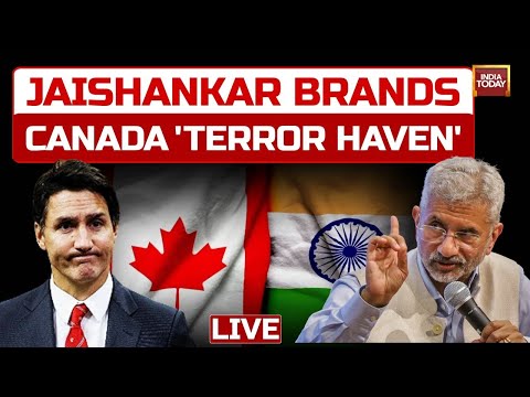 JAISHANKAR LIVE: Terrorists Given Space In Canada Says Jaishankar In Washington Dc | India Vs Canada