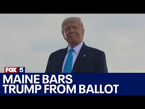 Maine bars Donald Trump from state's presidential primary ballot