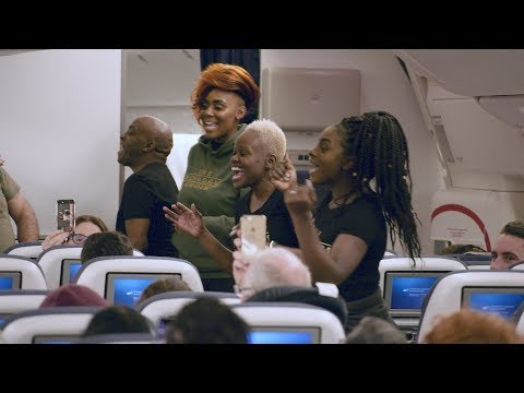 British Airways - Kingdom Choir Performance (Behind the Scenes)