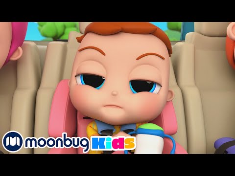 Are We There Yet? | Cartoons &amp; Kids Songs | Moonbug Kids - Nursery Rhymes for Babies