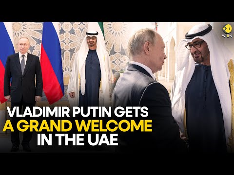 Russian President Putin Grand Welcome In Abu Dhabi, Holds Talks With UAE President