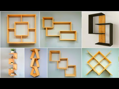 Amazing DIY Wooden Shelves Designs| Home Wall Shelves Decoration Ideas| DIY Home Woodworking Project