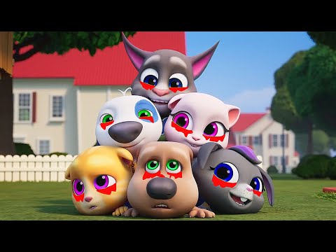 RUN! RUN! RUN! Talking Tom Shorts Cartoon Trailer vs My Talking Tom Friends OFFICIAL TRAILER 2