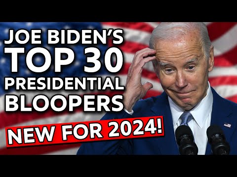 Joe Biden's WORST Bloopers &amp; Blunders Countdown! (NEW FOR 2024)