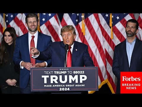 BREAKING NEWS: Trump Delivers Victory Speech After Blow-Out Win In Republican Iowa Caucus