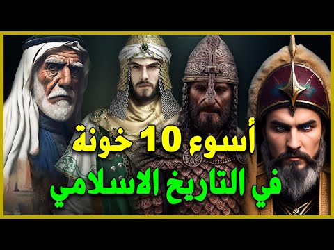 أسوء 10 خونة في تاريخ الدول العربية... لن تتوقع من هم