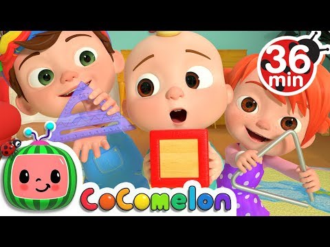 The Shapes Song + More Nursery Rhymes &amp; Kids Songs - CoComelon