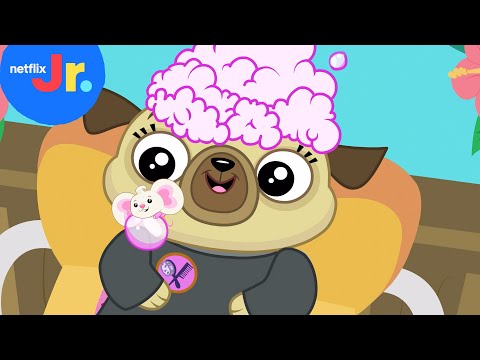 Chip's First Haircut + New Pugadoodle-Do ✂️ Chip and Potato | Netflix Jr