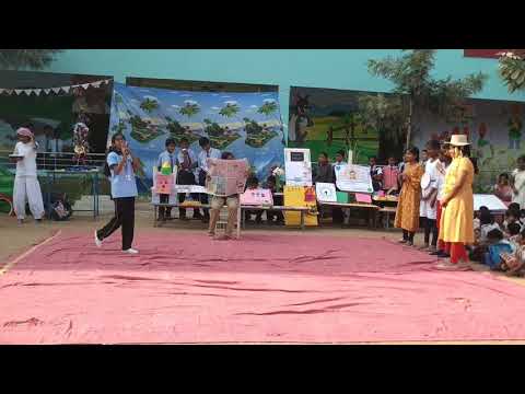 Skit   on importance of maths Mathematics day celebrations at vijetha techno school