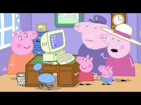 Peppa Pig Full Episodes |  Grandpa Pig's Computer | Cartoons for Children