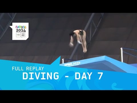 Diving - Day 7 Women's 10m platform Final | Full Replay | Nanjing 2014 Youth Olympic Games