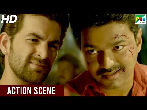 Neil Nitin Mukesh - Vijay Fight Scene | Khakhi Aur Khiladi - Climax Scene | Hindi Dubbed Movie