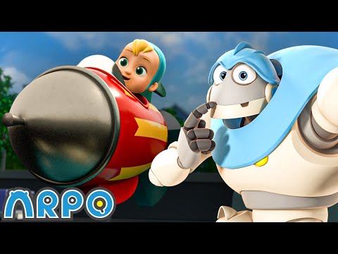 CRAZY Rocket Ship !!! | Baby Daniel and ARPO The Robot | Funny Cartoons for Kids