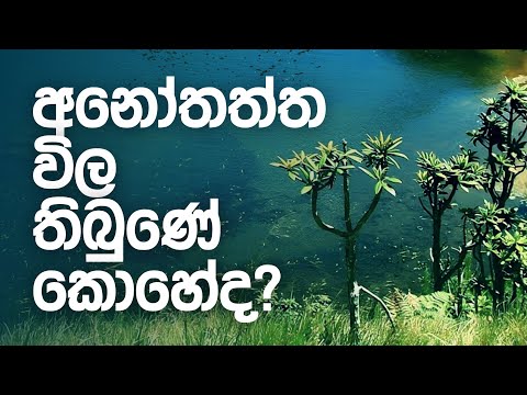 අනෝතත්ත විල (Anotatta Lake) තිබුණේ කොහේද? | ගවේෂණය 01