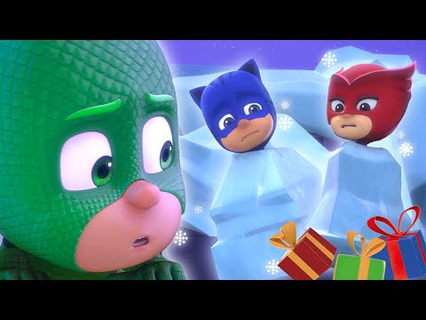 Gekko's Nice Ice Plan ❄️ 24/7 Christmas Full Episodes ❄️ PJ Masks Official