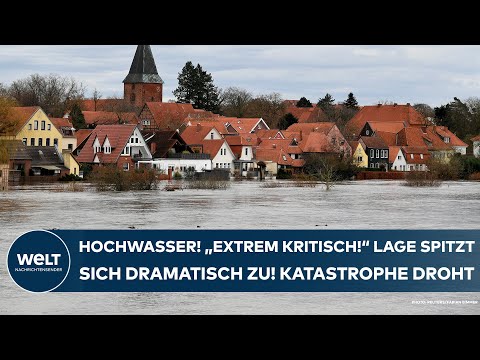 HOCHWASSER IN DEUTSCHLAND: &quot;Extrem kritisch!&quot; Lage spitzt sich dramatisch zu! Nun droht Katastrophe