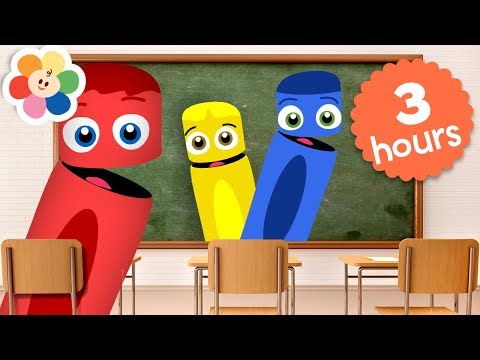 All Of The Colors Collection | Learn Colors For Kids With Color Crew | Educational by BabyFirst TV