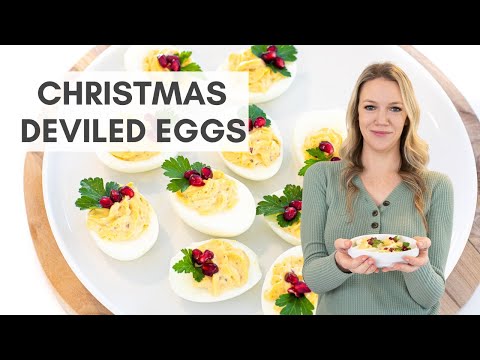 Christmas Deviled Eggs 🎄