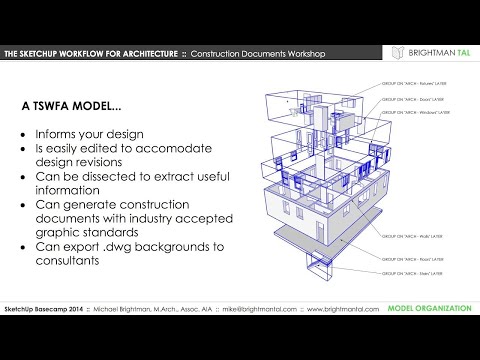 3D Basecamp 2014: The SketchUp Workflow for Architecture, Mike Brightman