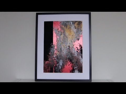 EASY LAYERING - ABSTRACT ACRYLIC TECHNIQUES - PALETTE KNIFE