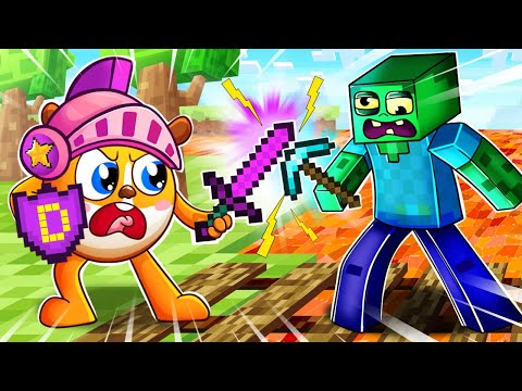 Minecraft Challenge: Rescue Baby From Zombie 🧟 Minecraft Song | DooDoo &amp; Friends - Kids Songs