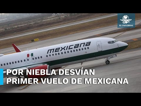 Desv&iacute;an primer vuelo de Mexicana de Aviaci&oacute;n