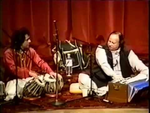 Ustad Tari Khan And Ustad Nusrat Fateh Ali Khan Live  Washington DC