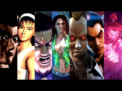 TEKKEN - All Opening Cinematics (TEKKEN 1 to TEKKEN 7) @ 1080p HD ✔