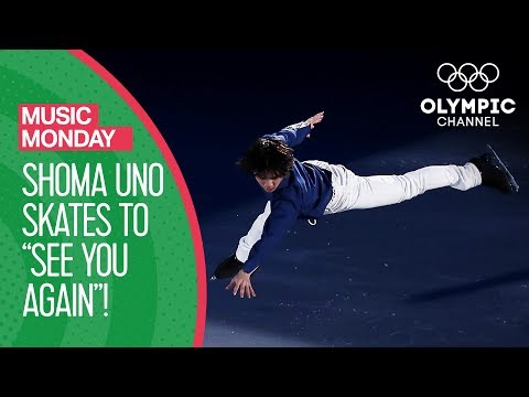 Shoma Uno's Figure Skating Gala Performance to &quot;See You Again&quot; at PyeongChang 2018 | Music Monday