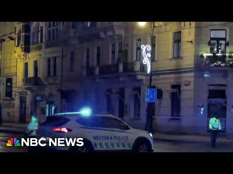 Bodycam footage shows Prague police response after deadly mass shooting