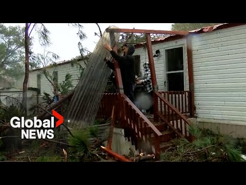 US storm: Heavy rain, powerful winds batter East Coast from Florida to New York