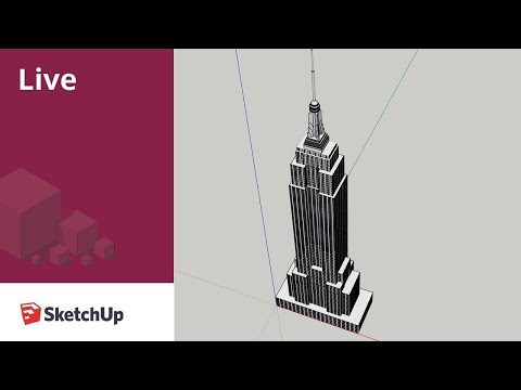 Modeling the Empire State Building in SketchUp