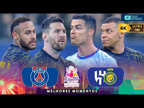 THE WORLD STOPPED TO WATCH C.RONALDO, MESSI, NEYMAR AND MBAPP&Eacute; IN THE LAST MEETING OF THE LEGENDS!