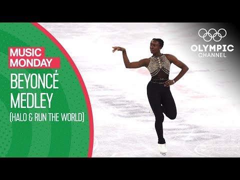 Beyonc&eacute; Medley by Ma&eacute;-B&eacute;r&eacute;nice M&eacute;it&eacute; - Figure Skating | Music Monday