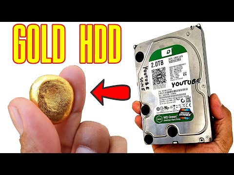 500000 hard disks drive scrap HDD gold recovery