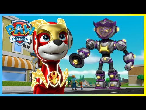 Mighty Pups defeat Super Villains with the Mighty Twins | PAW Patrol | Cartoons for Kids Compilation